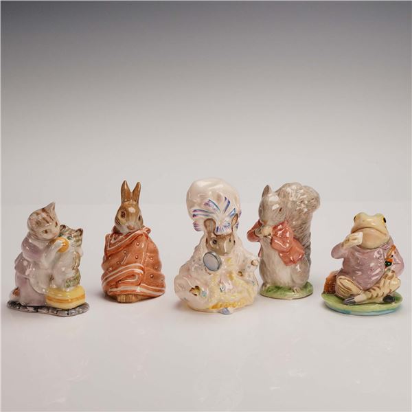 5pc Beswick Beatrix Potter Figurines