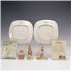 Image 2 : 7pc Beswick Beatrix Potter Figurines, Plates, Book and Sachet