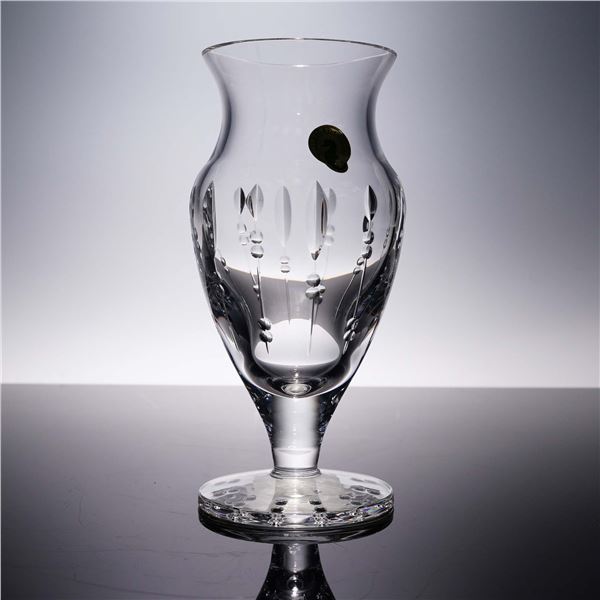 Waterford Crystal Ballet Blossom Footed Vase