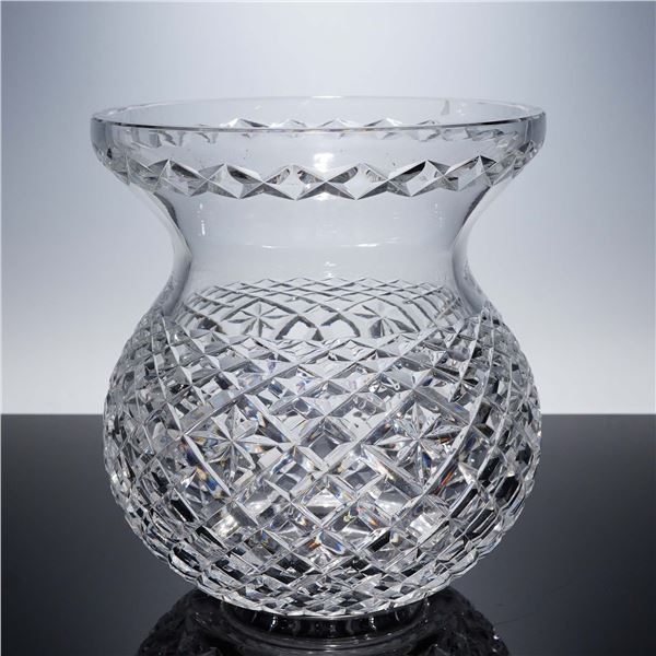 Waterford Cut Crystal Vase, Bouquet