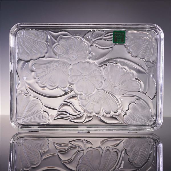 Marquis by Waterford Crystal Floral Tray