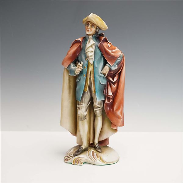Borsato Porcelain Figurine, 18th Century Gentleman