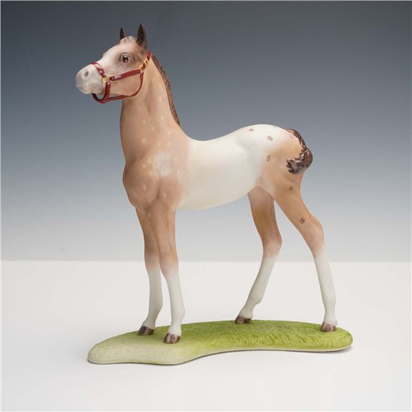 Cybis Porcelain Figurine, Appaloosa Colt