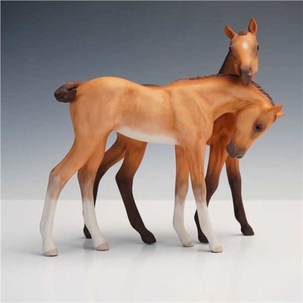 Cybis Porcelain Figurine, Pair of Colts