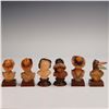 Image 2 : 6pc Anri Hand-Carved Figurine Busts, Limited Edition Set