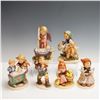 Image 1 : 6pc Goebel Hummel Porcelain Figurines Collection