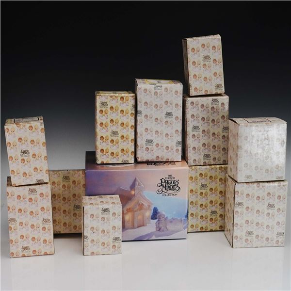 12pc Precious Moments Porcelain Figurines