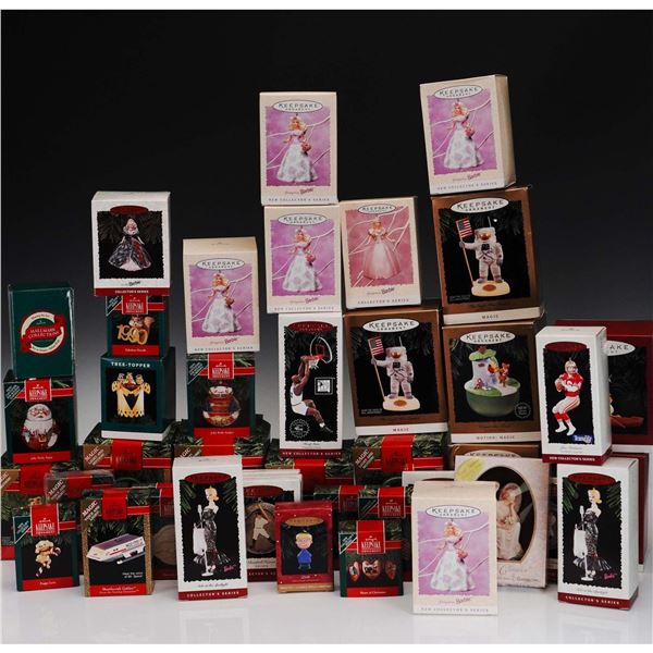 40pc Hallmark Keepsake Ornaments with Boxes