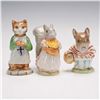 Image 2 : 7pc Beatrix Potter Collectible Figurines, Plates, and Books