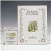 Image 5 : 7pc Beatrix Potter Collectible Figurines, Plates, and Books
