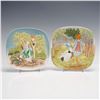 Image 8 : 7pc Beatrix Potter Collectible Figurines, Plates, and Books