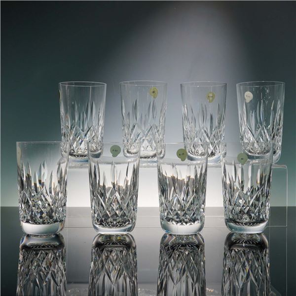 8pc Waterford Crystal Drinking Glasses, Lismore