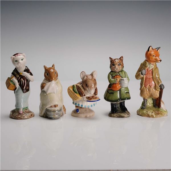 5pc Beswick Beatrix Potter Figurines