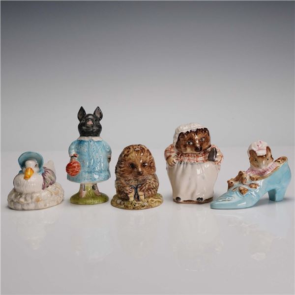 5pc Beswick Beatrix Potter Figurines