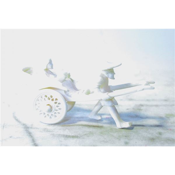 HANDCARVED BONE ORIENTAL