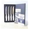 Image 1 : NEW ZWILLING HENCKELS 4PC STEAK KNIFE SET IN BOX
