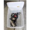 Image 1 : PLUG IN ELECTRIC HAND TOOLS IN LIDDED TOTE