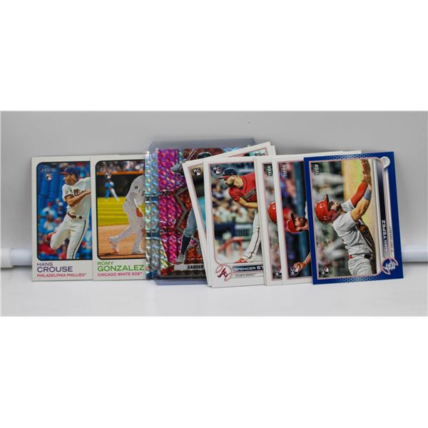 11 ASSORTED MLB CARDS