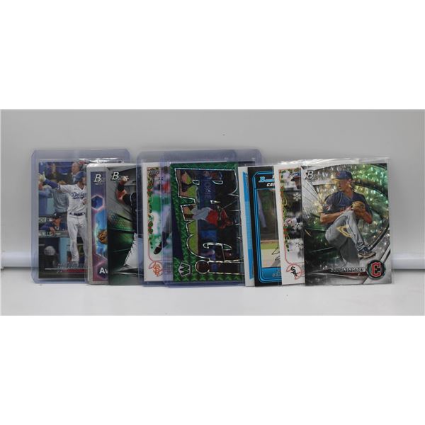 10 ASSORTED MLB CARDS
