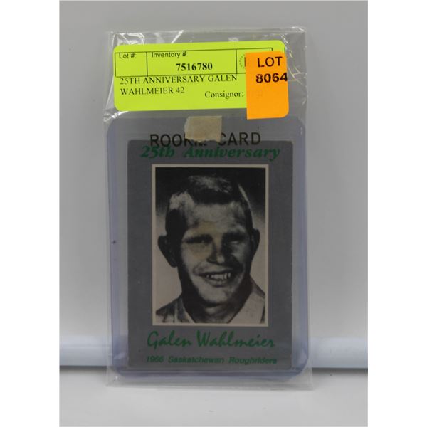 25TH ANNIVERSARY GALEN WAHLMEIER 42