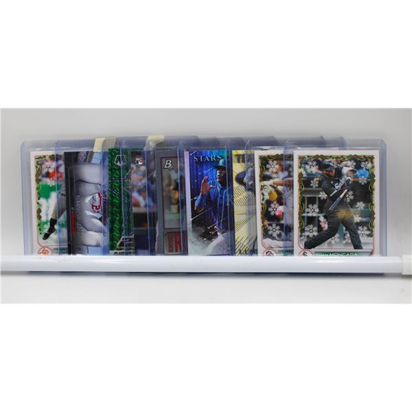 9 ASSORTED MLB CARDS