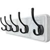 Image 1 : NEW WEBI COAT RACK WALL MOUNT 5 HOOKS