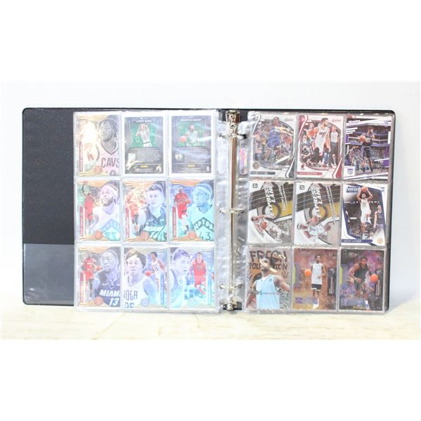 BINDER OF ASSORTED NHL HOCEY CARDS