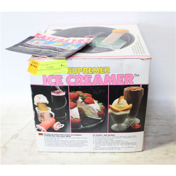 SUPREME ICE CREAM MAKER