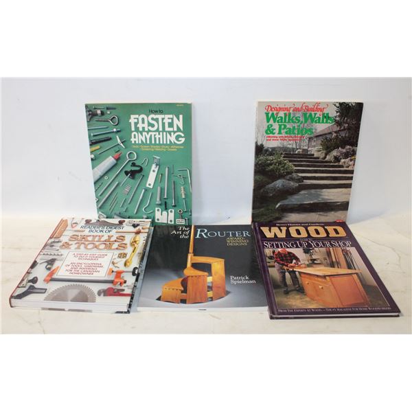 5 HOME IMPROVEMENT TECH BOOKS