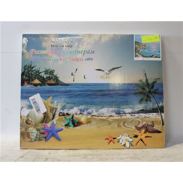 NEW WORLD PAINTING BY NUMBERS 40 X 50CM