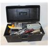 Image 1 : BLACK TOOL BOX WITH CONTENTS