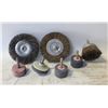 Image 1 : WIRE BRUSHES & STONES W ¼" SHAFT DRIVE FOR DRILLS
