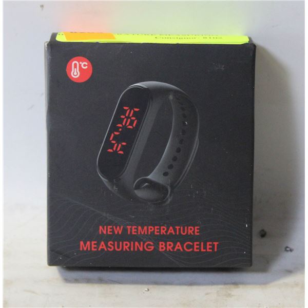 NEW TEMPERATURE MEASURING BRACELET