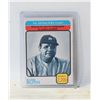 Image 1 : BABE RUTH OPC R.B.I. LEADER CARD #474