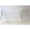 Image 1 : 4 WIRE BASKETS - HANG ON SHELF & MORE