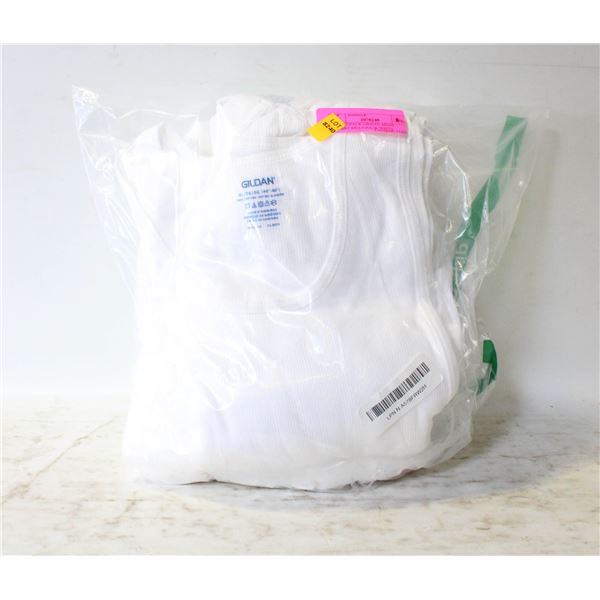 NEW 12-PACK GILDAN MENS A-SHIRT MULTIPACK WHITE