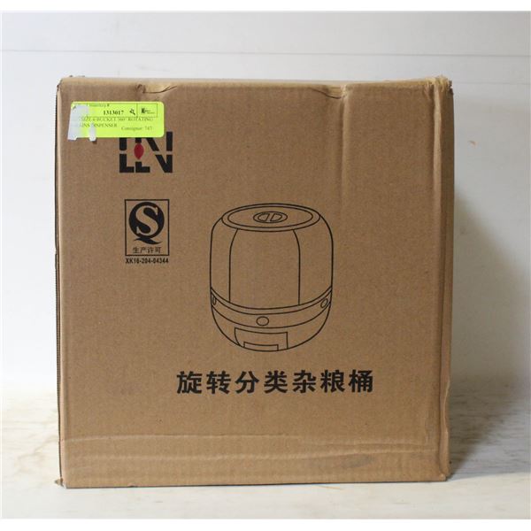 BIG SIZE 6 BUCKET 360° ROTATING GRAINS DISPENSER