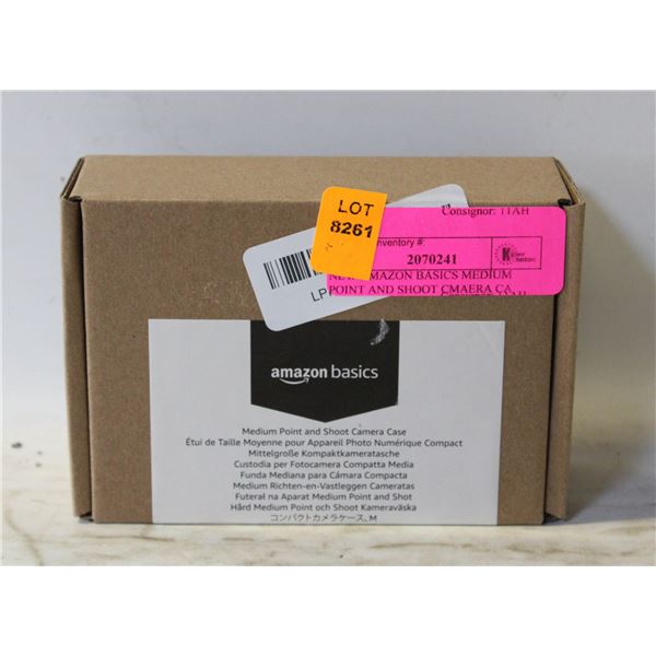 NEW AMAZON BASICS MEDIUM POINT AND SHOOT CMAERA CA