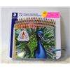Image 1 : STAEDTLER 72 TRIANGULAR COLORED PENCILS