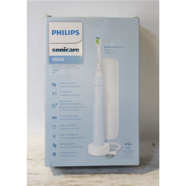 NEW WITH BOX PHILIPS SONICARE 4900 POWER TOOTHBRUS