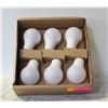 Image 1 : NEW WITH BOX AMAZON BASICS 6 40W SOFT WHITE BULBS