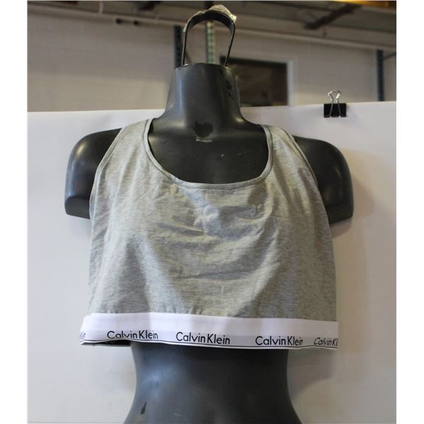 NEW CALVIN KLIEN WOMENS PLUS SIZE 3X GREY HEATHER