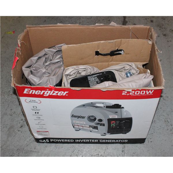 2 INFLATABLE AIR MATTRESSES WITH PUMPS