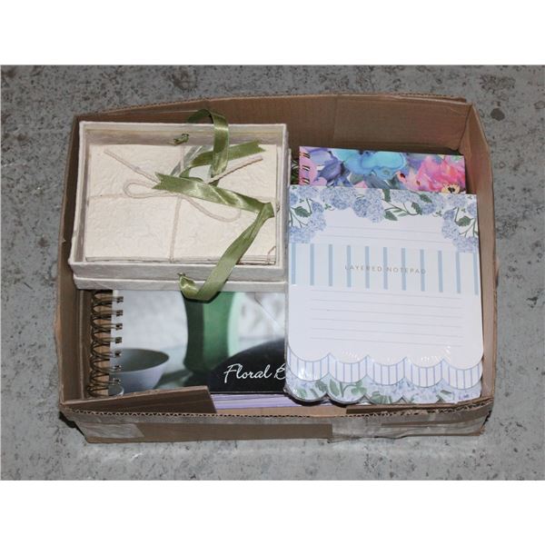 MONTH BOOK WITH CARDS & NOTEPADS - NEW