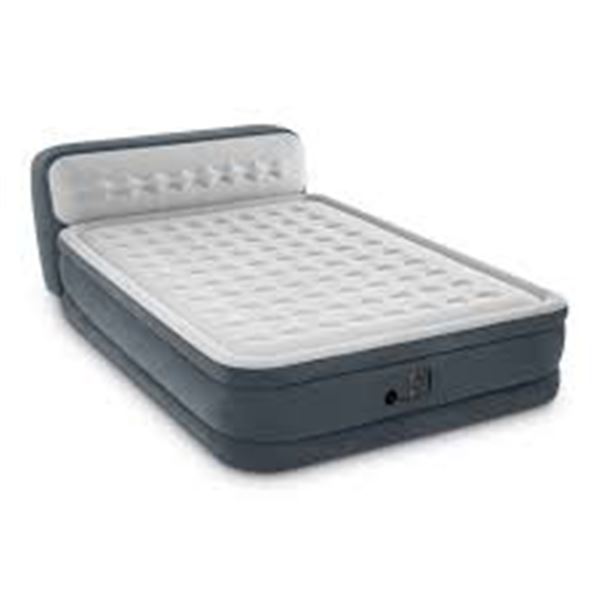 NEW INTEX DURA-BEAM DELUXE AIR MATTRESS QUEEN
