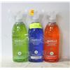 Image 1 : NEW 3 SPRAY BOTTLES METHOD ALL PURPOSE 828ML