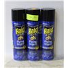 Image 1 : NEW 3 CANS JOHNSON RAID MAX 500G EACH FLYING