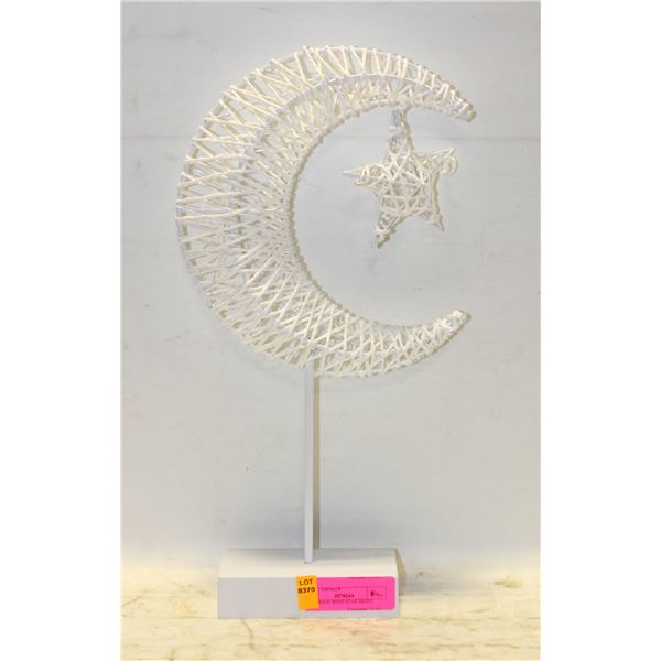 NEW MOON WITH STAR NIGHT LIGHT