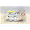 Image 1 : LOT OF GOLF TEES AND PRACTICE BALLS