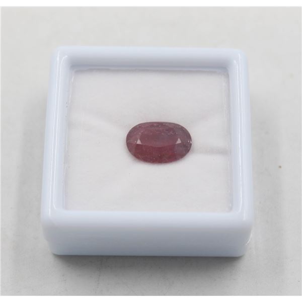 #164-NATURAL RUBY GEMSTONE 5.60CT